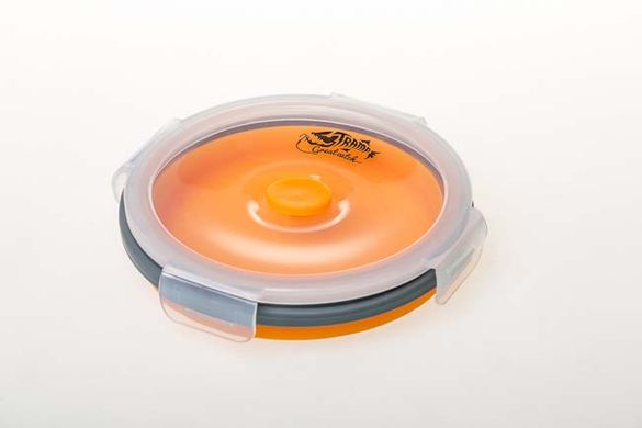 Контейнер складаний з кришкою-защіпкою Tramp (800ml) orange