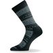Шкарпетки Lasting TWP XL чорні/сірі