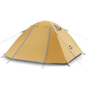 Палатка Naturehike P-Series II (2-х местная) 210T 65D polyester Graphic NH18Z022-P yellow