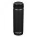 Пляшка для води Klean Kanteen Wide Loop Cap 800 мл Black