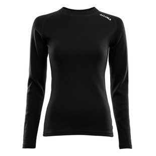 Термокофта жін. Aclima WarmWool 200 Crew Neck Women Jet Black XXL