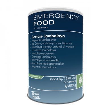 Аварийное питание Emergency Food Джамбалайя с овощами 6 порций