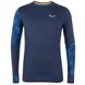 Термофутболка Salewa Cristallo L/S Mns 50/L чоловіча синя