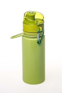 Пляшка силіконова Tramp 500 мл olive