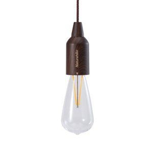 Фонарь кемпинговый Naturehike Milk froth 3A battery NH21ZM002 wood grain