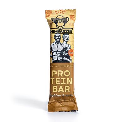 Батончик протеїновий Chimpanzee Protein Bar Bio Coffee&Nuts