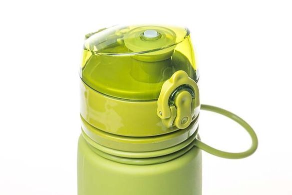Пляшка силіконова Tramp 500 мл olive
