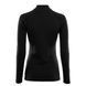 Термокофта жін. Aclima WarmWool 200 Mock Neck Women Jet Black M