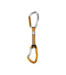 Відтяжка з карабінами Climbing Technology Nimble Set NY 12 cm кольорова silver/gold