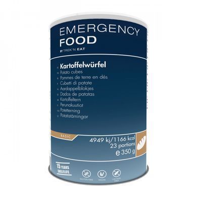 Аварійне харчування Emergency Food Картопляні кубики сушені 350 г