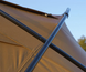 Комплект стійок для тенту 3F Ul Gear Aluminum poles 16 мм 2.4 м (2 шт.) black