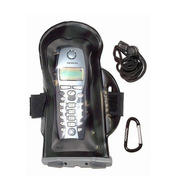 Водонепроницаемый чехол для телефона с креплением на руку Aquapac Large Armband Case black