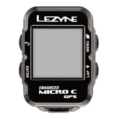 Часы Lezyne Micro C GPS Watch HR Loaded Y12 Черный