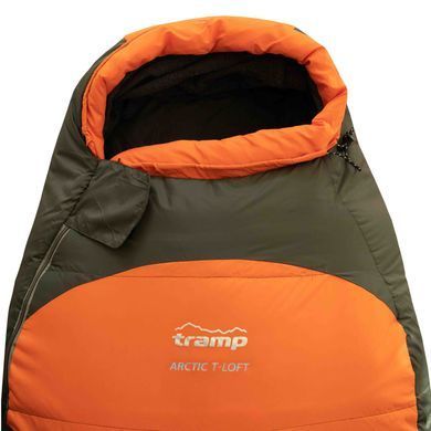 Спальний мішок Tramp Arctic Long кокон правий orange/grey 225/80-55 UTRS-048L_R