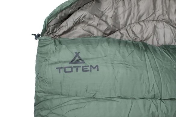 Спальний мішок Totem Fisherman XXL ковдра з капюшоном лівий olive 190+30/90 UTTS-013-L