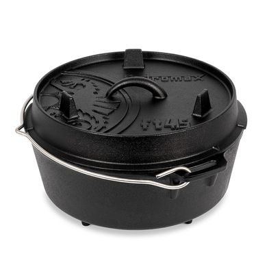 Казан-жаровня чугунная Petromax Dutch Oven ft4.5 на ножках 3,5 л