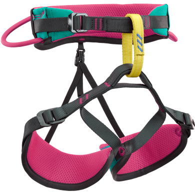 Страховочная система Climbing Technology Joy Harness girl cyan/pink