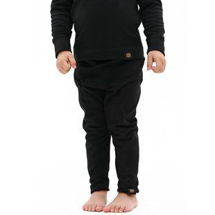 Термоштаны Turbat Yeti Bottom Kids 140 детские черные