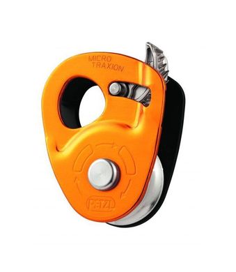 Блок-зажим Petzl Micro Traxion, Orange