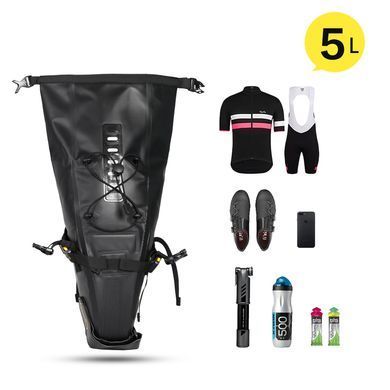 Велосумка подседельная Rhinowalk Bike 5л RK19512 black