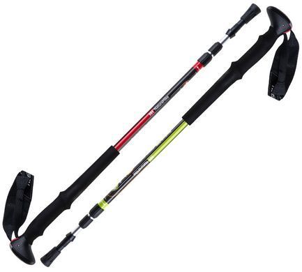 Трекинговая палка телескопическая Naturehike 3-сек. 1 шт. NH15A220-Z green