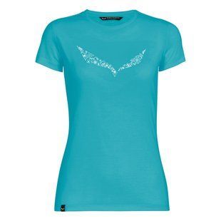 Футболка Salewa Solidlogo Dri-Release Wmn 40/34 (XS) жіноча синя