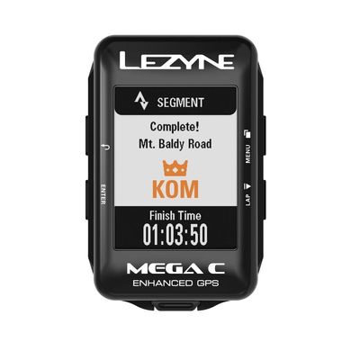 GPS компьютер Lezyne Mega C GPS HRSC Loaded Y13 Черный