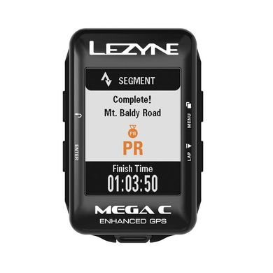 GPS компьютер Lezyne Mega C GPS HRSC Loaded Y13 Черный