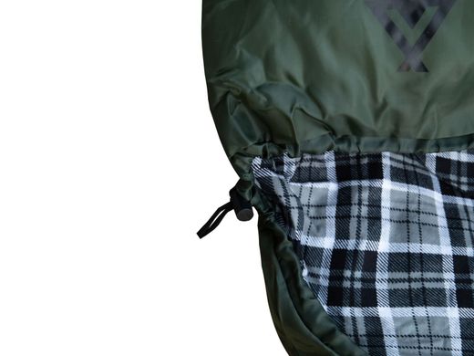 Спальный мешок Totem Ember Plus одеяло с капюшоном левый olive 220/75 UTTS-014-L