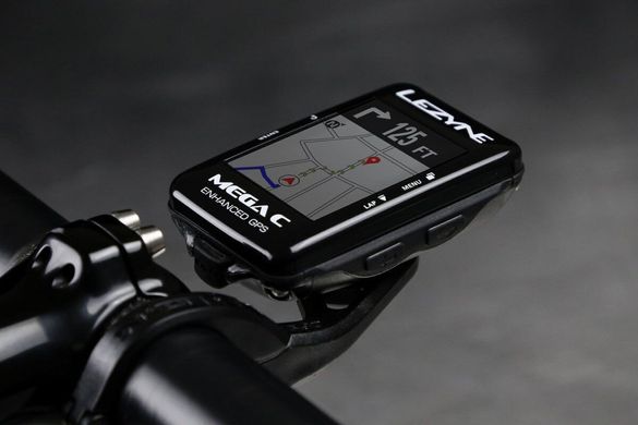 GPS комп'ютер Lezyne Mega C GPS HRSC Loaded Y13, Черный