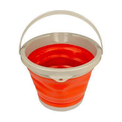 Ведро TRAMP складное силиконовое 5л, Оранжевый