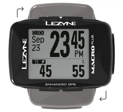 GPS комп'ютер Lezyne Marco Plus GPS Smart Loaded Y13, Черный