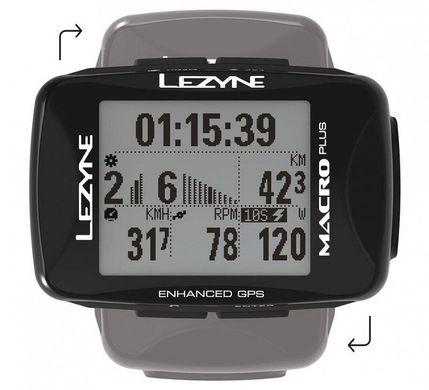 GPS комп'ютер Lezyne Marco Plus GPS Smart Loaded Y13, Черный