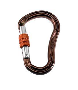 Карабин Rock Empire Carabiner HMS Magnum Screw brown
