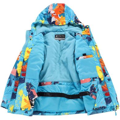 Куртка Alpine Pro Zawero 116-122 дитяча блакитна