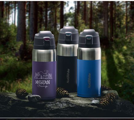 Термокружка Naturehike Vacuum Bottle 500 мл NH19SJ009 blue