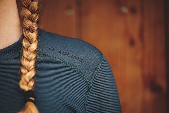 Термокофта жен. Aclima StreamWool 400 Crew Neck Green Gables XL