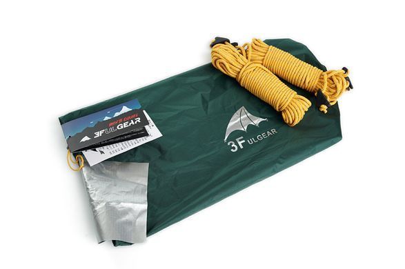 Тент туристичний 3F Ul Gear 210T 4.0х3.0 green