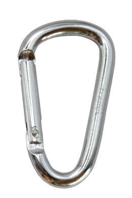 Набор карабинов алюминиевых сувенирных Tramp 10 шт 6 см без муфты silver UTRA-300