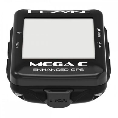 GPS комп'ютер Lezyne Mega C GPS Smart Loaded Y13, Черный