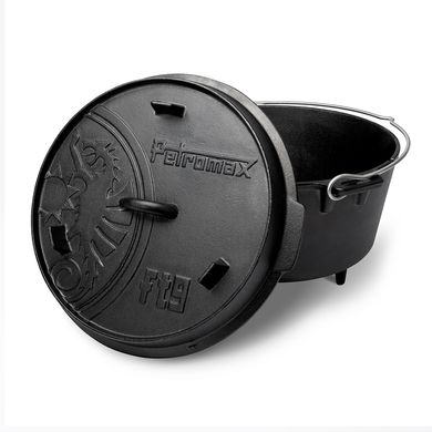 Казан-жаровня чугунная Petromax Dutch Oven ft9 на ножках 7,5 л