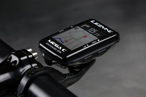 GPS комп'ютер Lezyne Mega C GPS Smart Loaded Y13, Черный