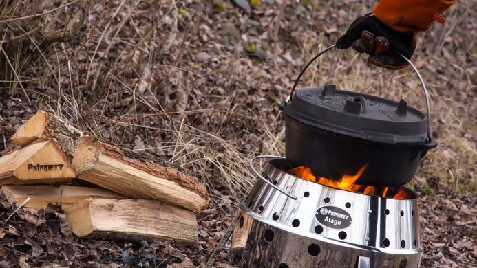 Казан-жарівня чавунна Petromax Dutch Oven ft9 на ніжках 7,5 л