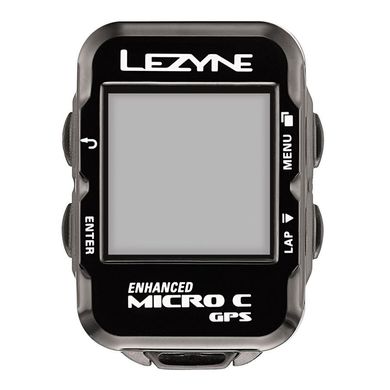 Годинник Lezyne Micro C GPS Watch Color HR Loaded Y12, Черный