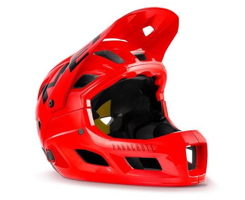 Велошлем MET Parachute MCR, red/glossy