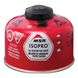 Різьбовий газовий балон MSR IsoPro Fuel 110g Red