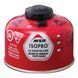 Резьбовой газовый баллон MSR IsoPro Fuel 110g Red