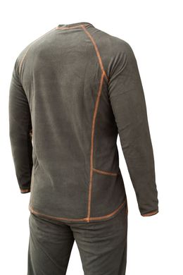 Термобелье мужское Tramp Microfleece комплект (футболка+штаны) olive UTRUM-020, UTRUM-020-olive-M
