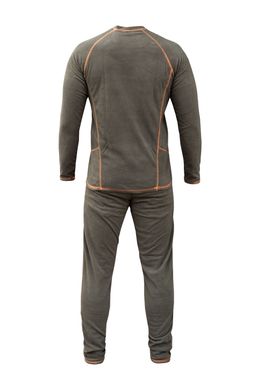 Термобелье мужское Tramp Microfleece комплект (футболка+штаны) olive UTRUM-020, UTRUM-020-olive-M