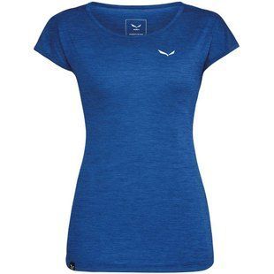 Футболка Salewa Puez Melange Dry Wmn 46/40 (L) жіноча синя